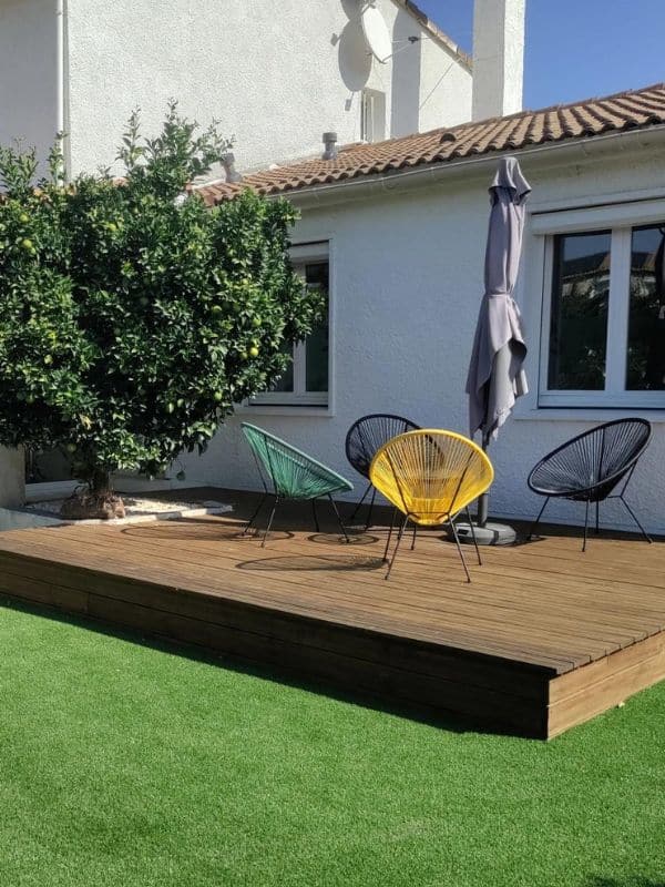deck en bois