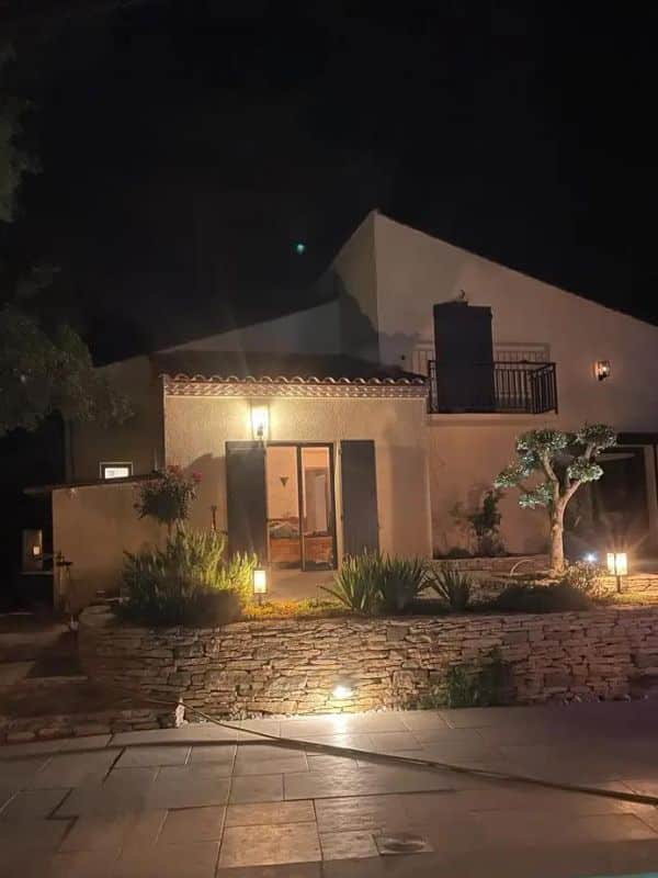 éclairage de nuit paysagisme